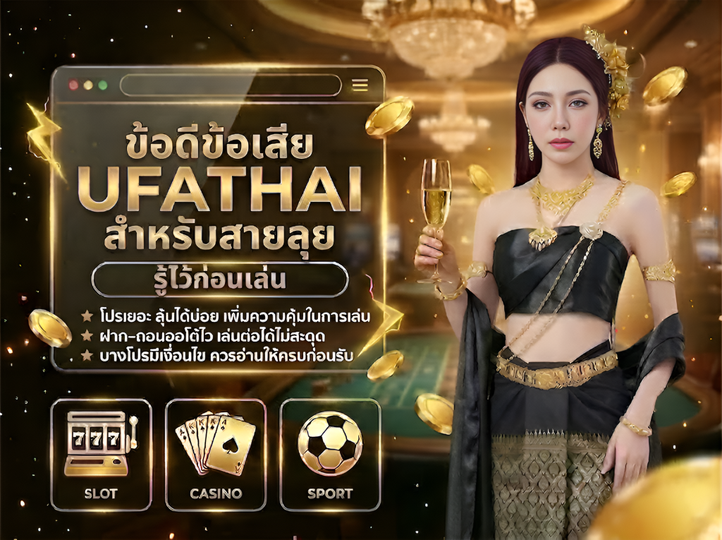 UFATHAI แทงบอล 4 ตังค์ ค่าน้ำดีที่สุด คืนคอมมิชชั่นสูงสุด